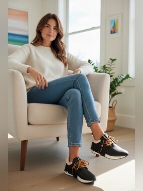 Shu Shop Pepa Fringed Sneakers Womens NWT Size 8